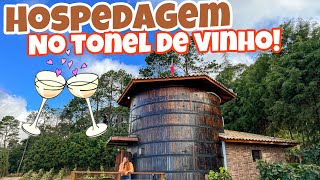 HOSPEDAGEM NO TONEL DE VINHO EM SP + QUINTA DO OLIVARDO - SÃO ROQUE