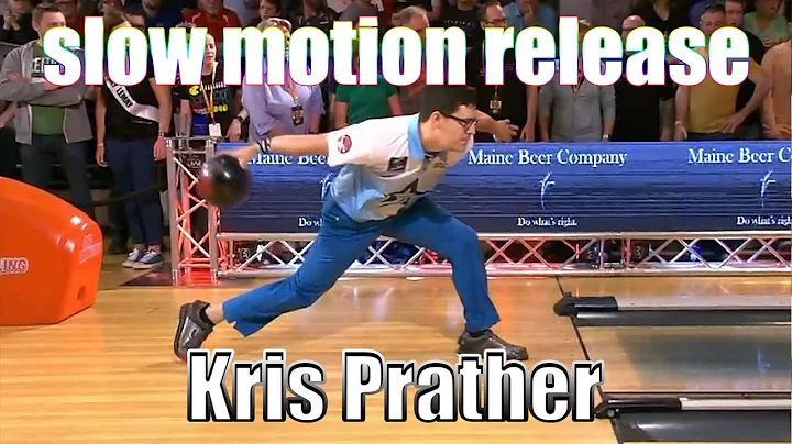 Kris Prather slow motion release - PBA Bowling