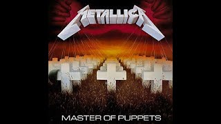 Metallica - Master Of Puppet Guitar Backing Track with Vocal