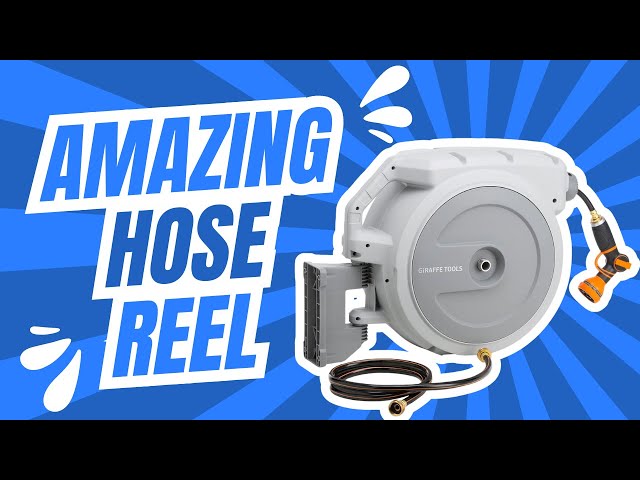 Get Your Hose In Gear With The New Giraffe Hose Reel! See How It Works Now.  AW401/2QS 