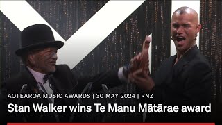 Te Manu Mātārae winner: Stan Walker
