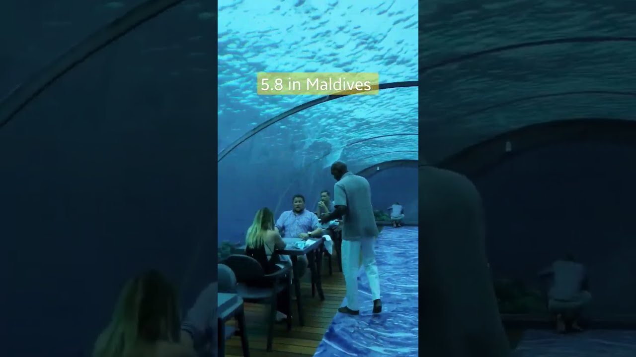 Inside The Worlds Largest Underwater Restaurant 