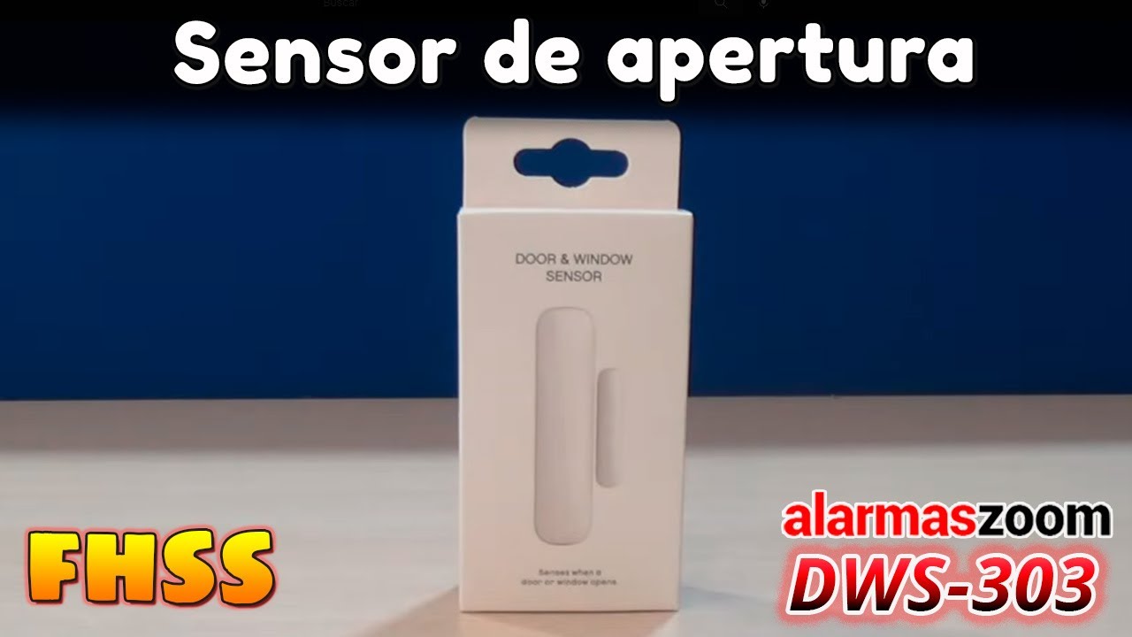 Sensor de apertura de puerta o ventana alámbrico - First Security