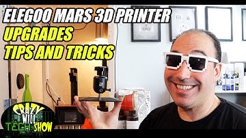 Elegoo Mars 3D printer upgrades tips and tricks