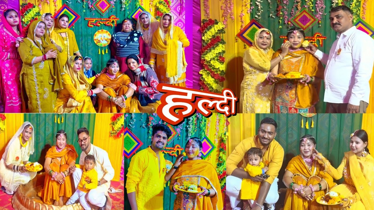 Haldi💛Rasam | 🤟🏻Choti bhen ki shaadi | new vlog 2026 Sachin Bohat vlog