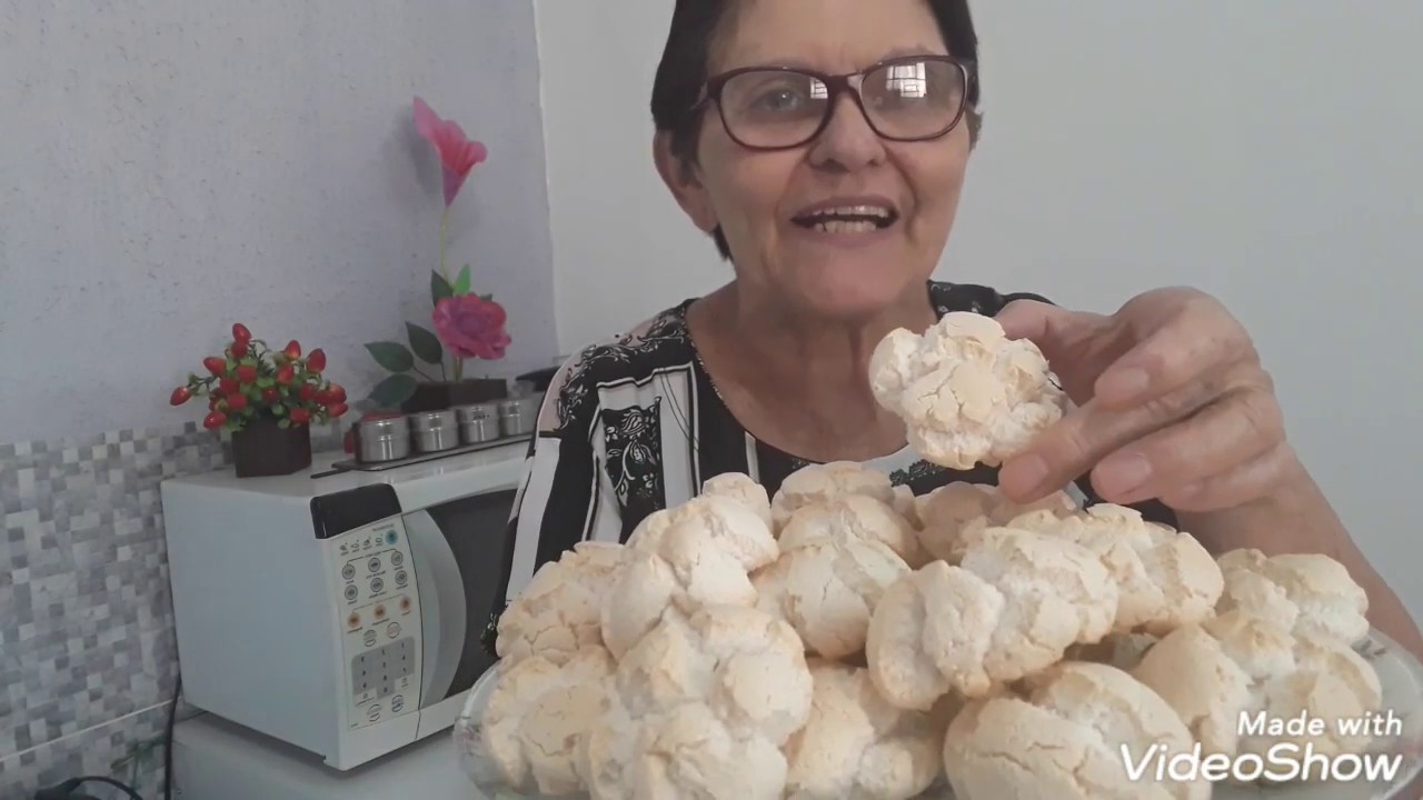 Biscoito pipoca 4  ingredientes