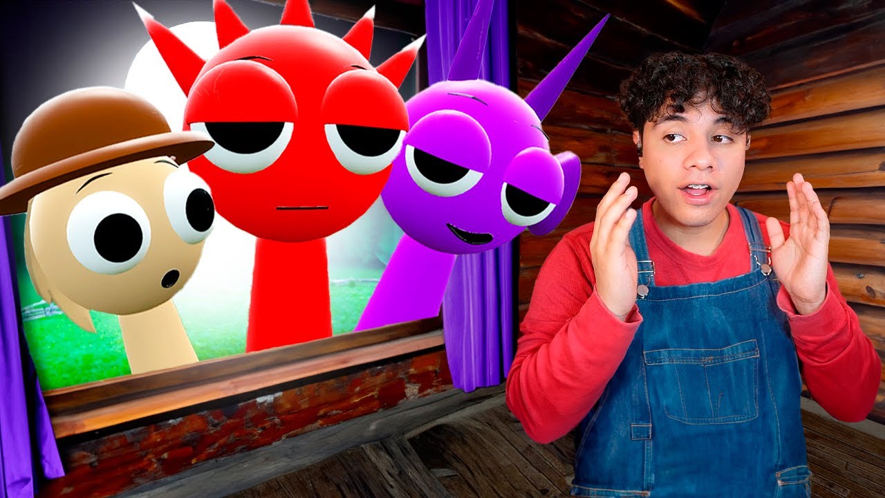 SOBREVIVI A DIFERENTES SPRUNKIS!? (PELICULA)