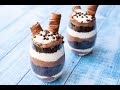 Chocolate parfait: both grown-ups and kids are gonna love this!