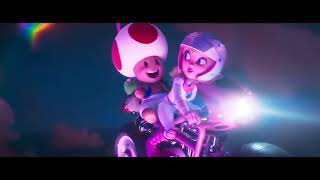 King Dedede Theme Over Mario Movie Rainbow Road Scene