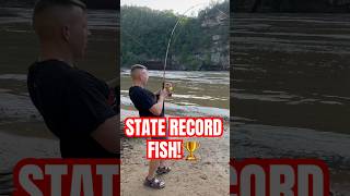 Catching The Kentucky State Record Sturgeon