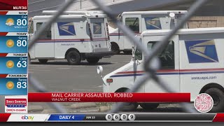 Mail carrier assaulted, robbed