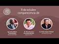 Comparecencia SENER, CFE y Pemex, y Sesión Ordinaria del 11 de octubre de 2018