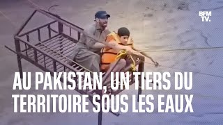 1100 morts, un million de maisons détruites.. Les images des inondations catastrophiques au Pakistan