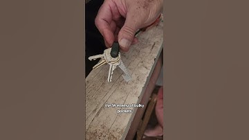 Extremely compact keychain 🔑​🔥​ #asmr #keysmart #keychain #keyorganizer #lifehack #shorts