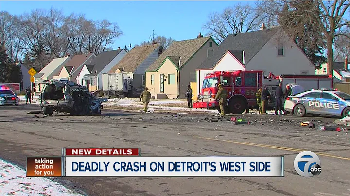 One dead, 2 injured after ice truck crashes into home on Detroit's west side