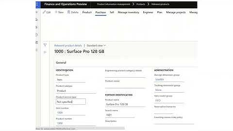 How to Populate Default Dimensions on Master Item Card in D365