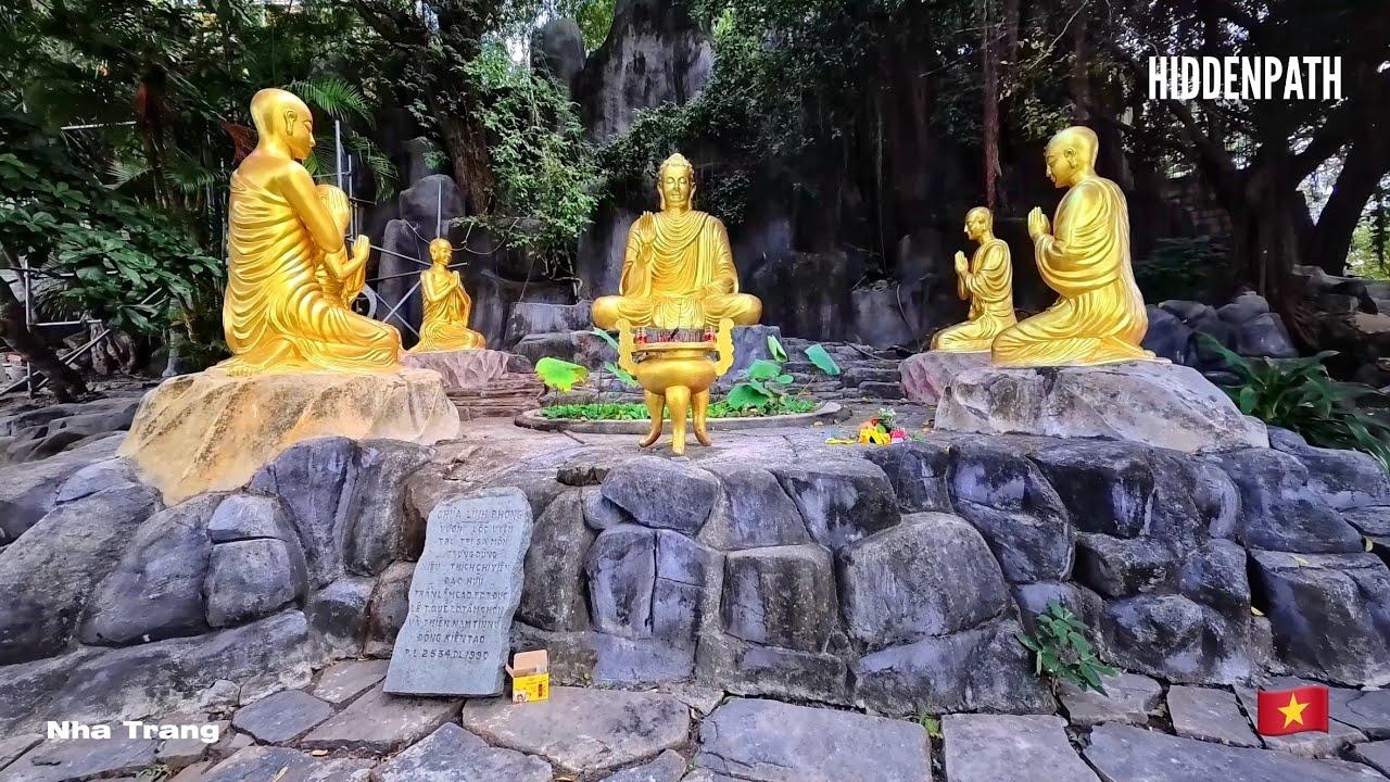 🇻🇳Long Son Pagoda & Linh Phong Pagoda Walk | Nha Trang 4K🇻🇳