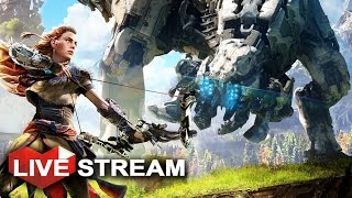 Horizon Zero Dawn: Hunting Mecha Dinos! | PS4 Pro Gameplay Part 1 screenshot 5