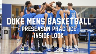 Duke Men's Basketball Preseason Practice - Inside Look - Duke Student Broadcasting