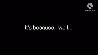 I’m Sorry...