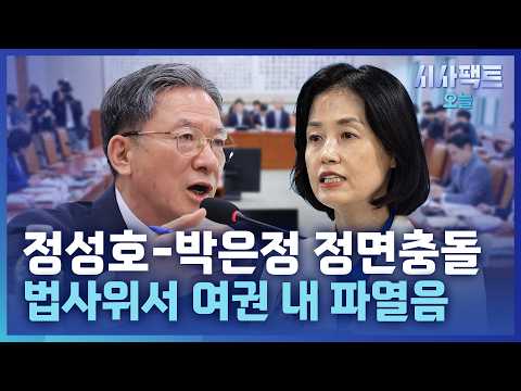 [시사팩트 오늘] 법사위, 檢 보완수사권 놓고 고성 충돌… 정성호 "억울한 1% 피해자 없어야"