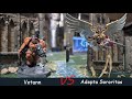 *NEW* Votann vs *NEW* Adepta Sororitas l  1250 pts Warhammer 40k Battle Report  l