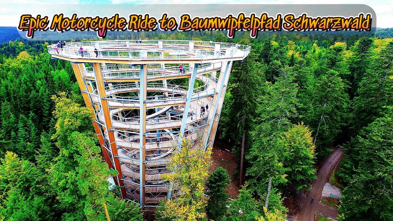 Epic Motorcycle Ride to Baumwipfelpfad Schwarzwald 🌲🏍️