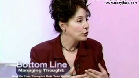 How To Choose Powerful Thoughts - Mary Lore - Managing Thought - Part 3 (NEW HIGH QUALITY)