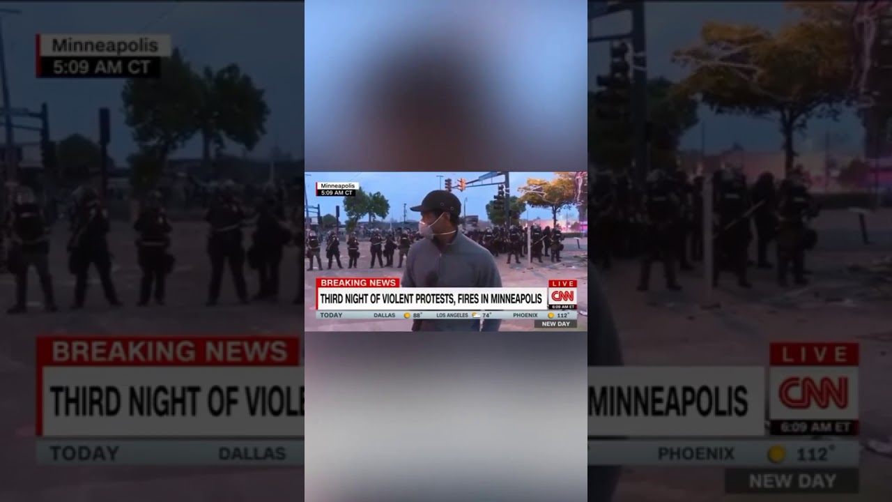 CNN Reporter Arrested on Live TV