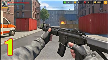 Bio Ops: Commando Shooting FPS Android Gameplay Walkthrough Part 1