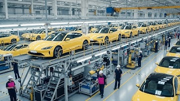 Inside a Modern EV Factory: How Electric Cars Are Made Step-By-Step