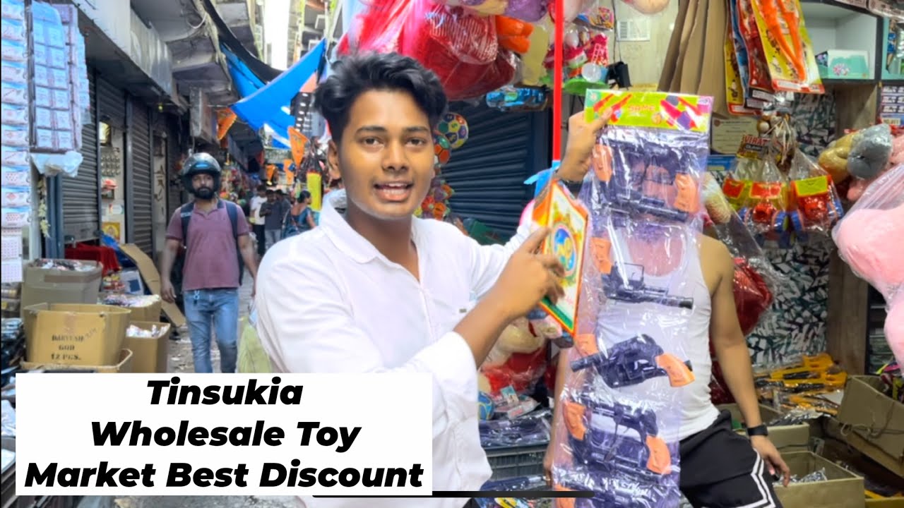 ! Tinsukia ! Durga Puja Wholesale Toy Market Best Discount And Puja Offer