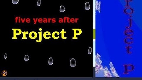 Project P - Two steps