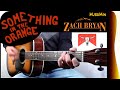 Something in the orange   zach bryan  guitar cover  musikman n195 