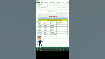 Excel Flash Fill Ka Use Kaise Kare? | आसान तरीका हिंदी में #ExcelTips #FlashFill #ExcelHindi