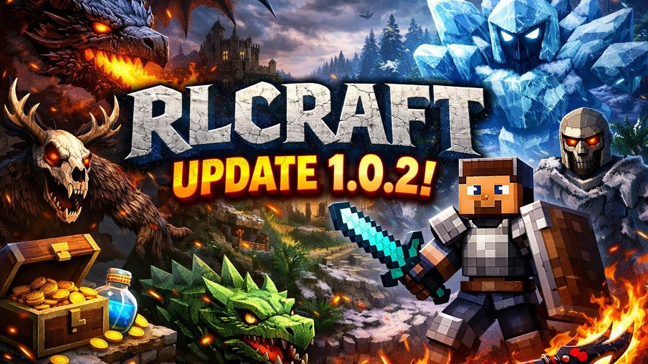 Como Baixar e Instalar ADD-ON [RLCraft] Update 1.0.2 no Minecraft ...