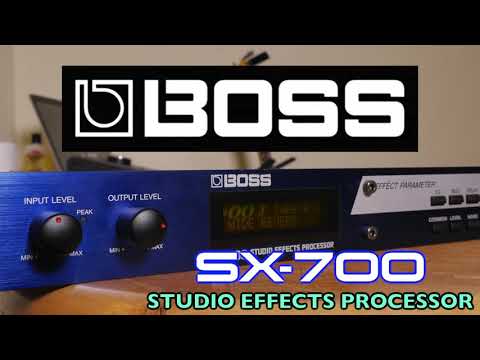 Boss SX 700 STEREO Demo - YouTube