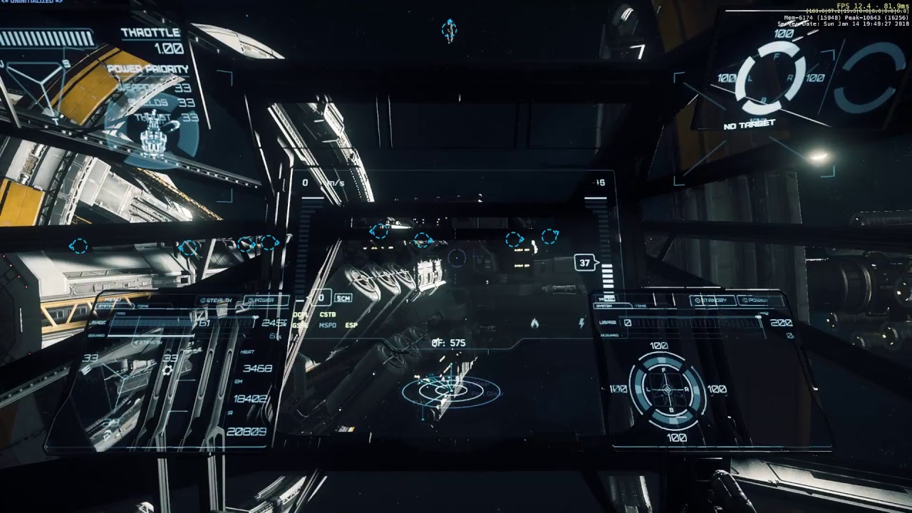 Star Citizen Merlin ONBOARD Constellation - YouTube