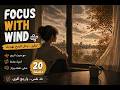 Brain Reset 🧠 | إعادة تصفية الذهن في 20 دقيقة (Wind Sound)