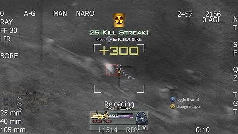 Classic MW2 Wasteland Nuke with Famas 42-3