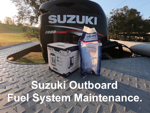 Suzuki Outboard Fuel System Maintenance