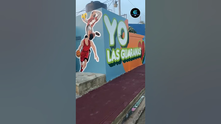 Así quedó el nuevo mural en el Parque Duarte del Municipio de Las Guáranas.