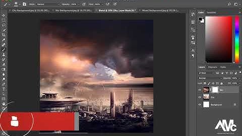 Photoshop Tutorial | How to Blend Images together using Layer Mask | Adobe Master Class