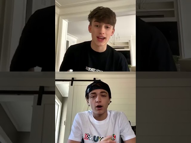 Asher Angel (@asherangel) archived Instagram live stream from April 7, 2020
