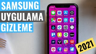 SAMSUNG UYGULAMA GİZLEME (BASİT ve HIZLI)