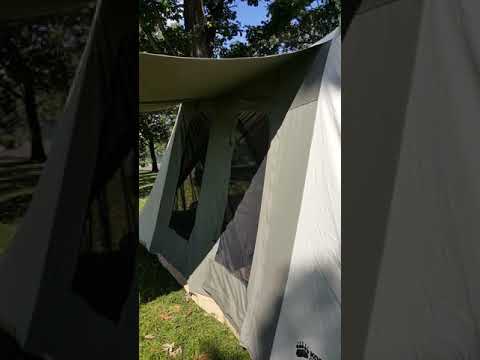 Kodiak Canvas ６ Flex Bow VX Kodiak Canvas Flex-Bow VX Canvas Camping Tent 8.5 x 6 feet