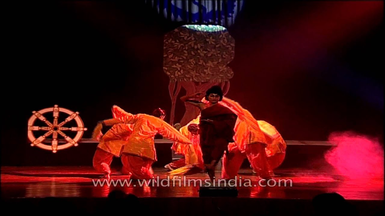 Mythical story of Buddha told through a dance drama