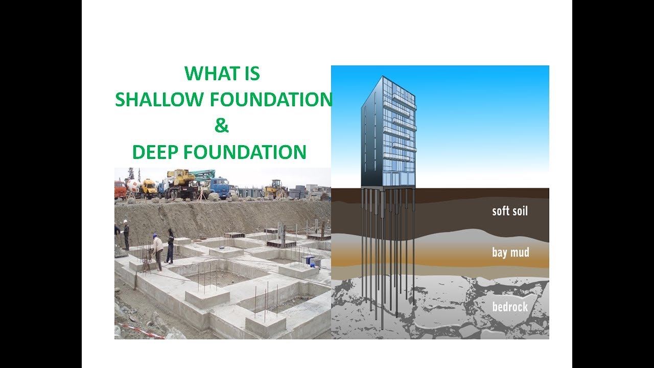 What Is Shallow And Deep Foundation In Hindi YouTube