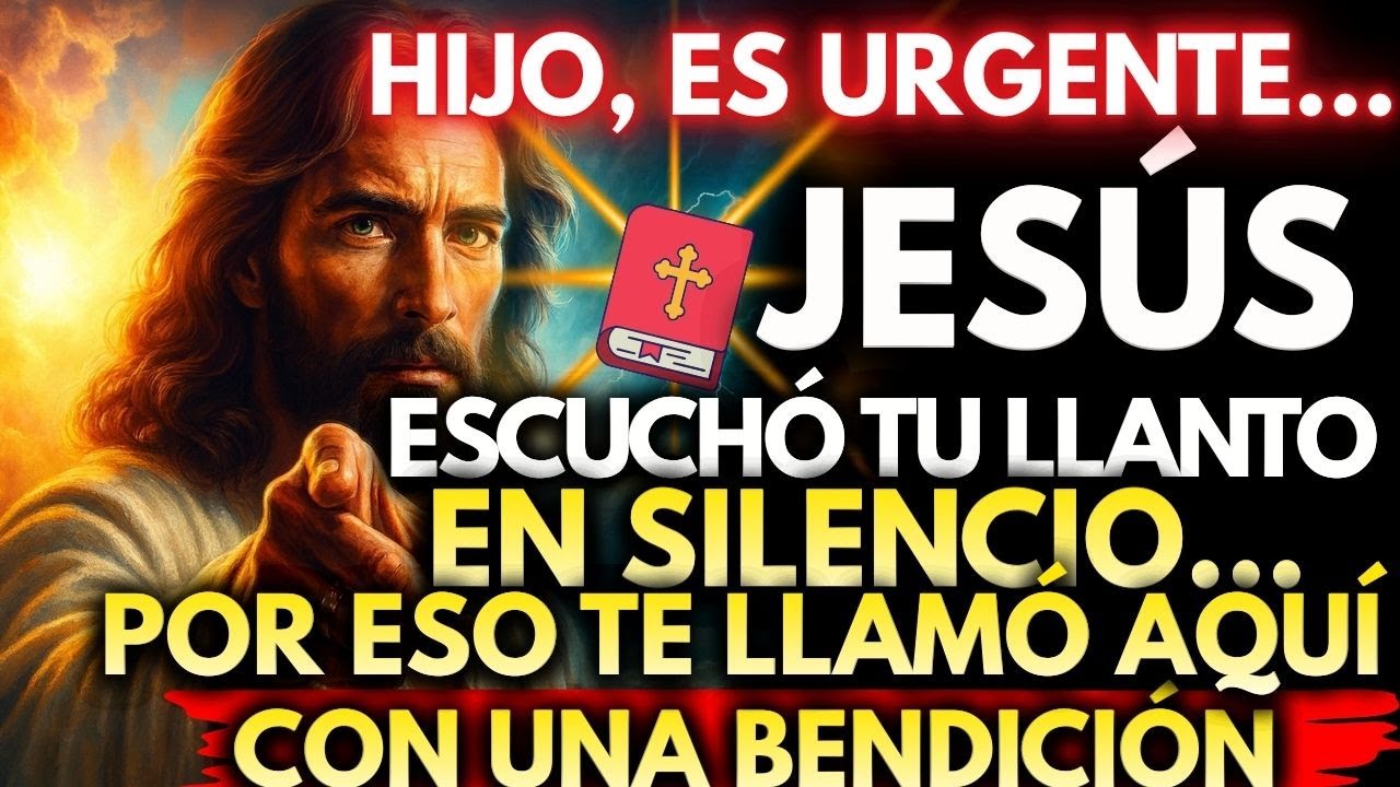 ✨ JESÚS ESCUCHÓ TU LLANTO EN SILENCIO… POR ESO TE LLAMÓ AQUÍ CON UNA BENDICIÓN