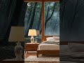 Rain Over the Forest – Gentle Piano &amp; Warm Room for Deep Sleep | Moon Melody